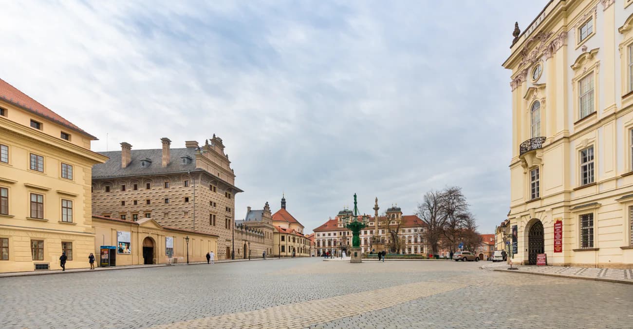Hradčany Square in Prague
