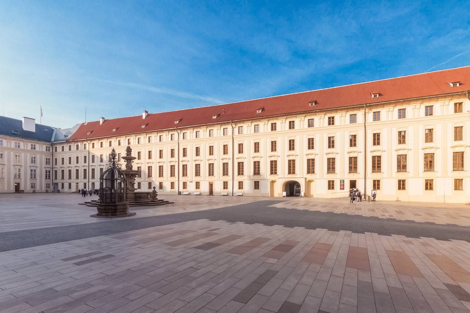 Prague Castle courtyards in Prague